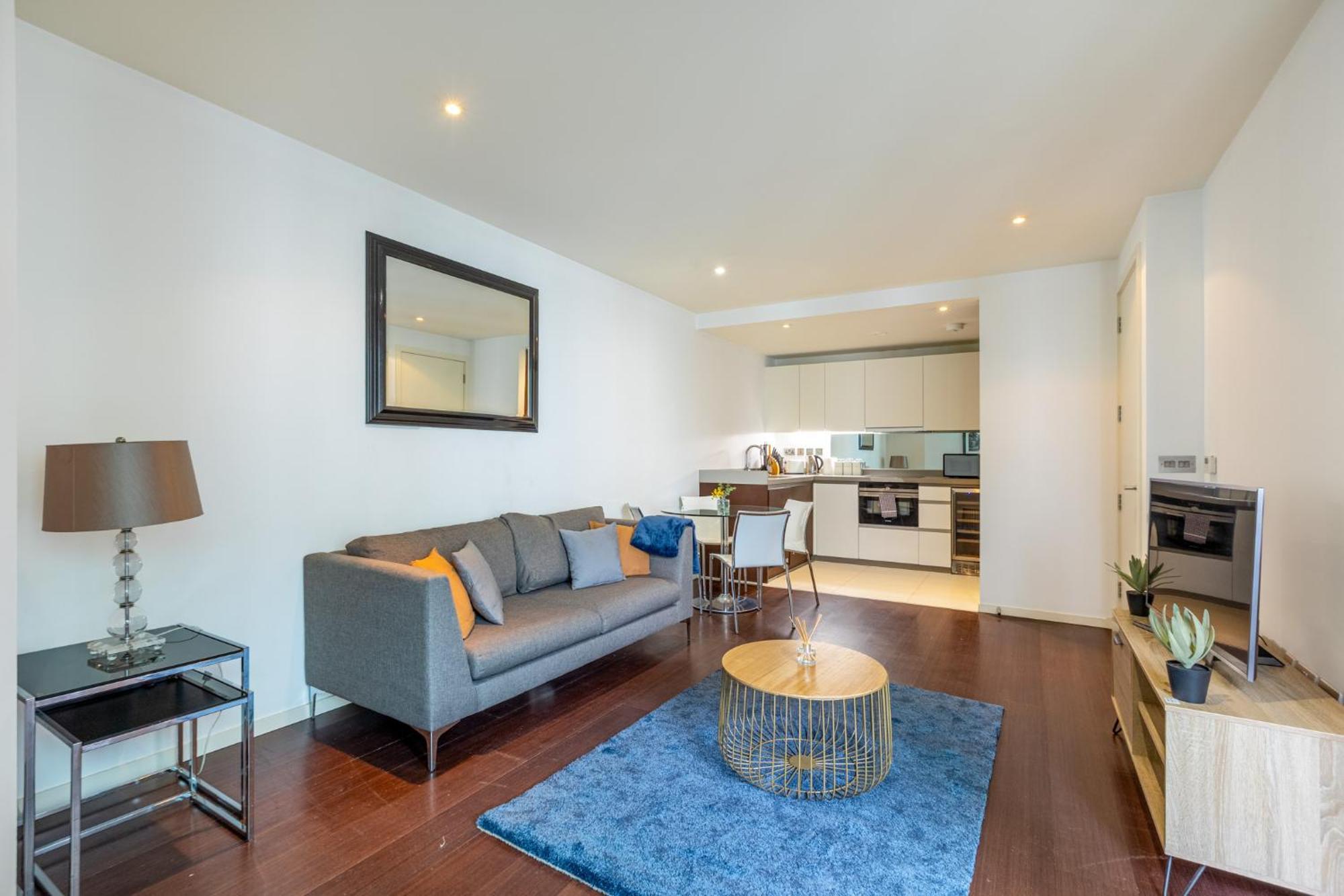 Apartamento Luxury 1 Bedroom Canary Wharf Couples & Work-friendly *